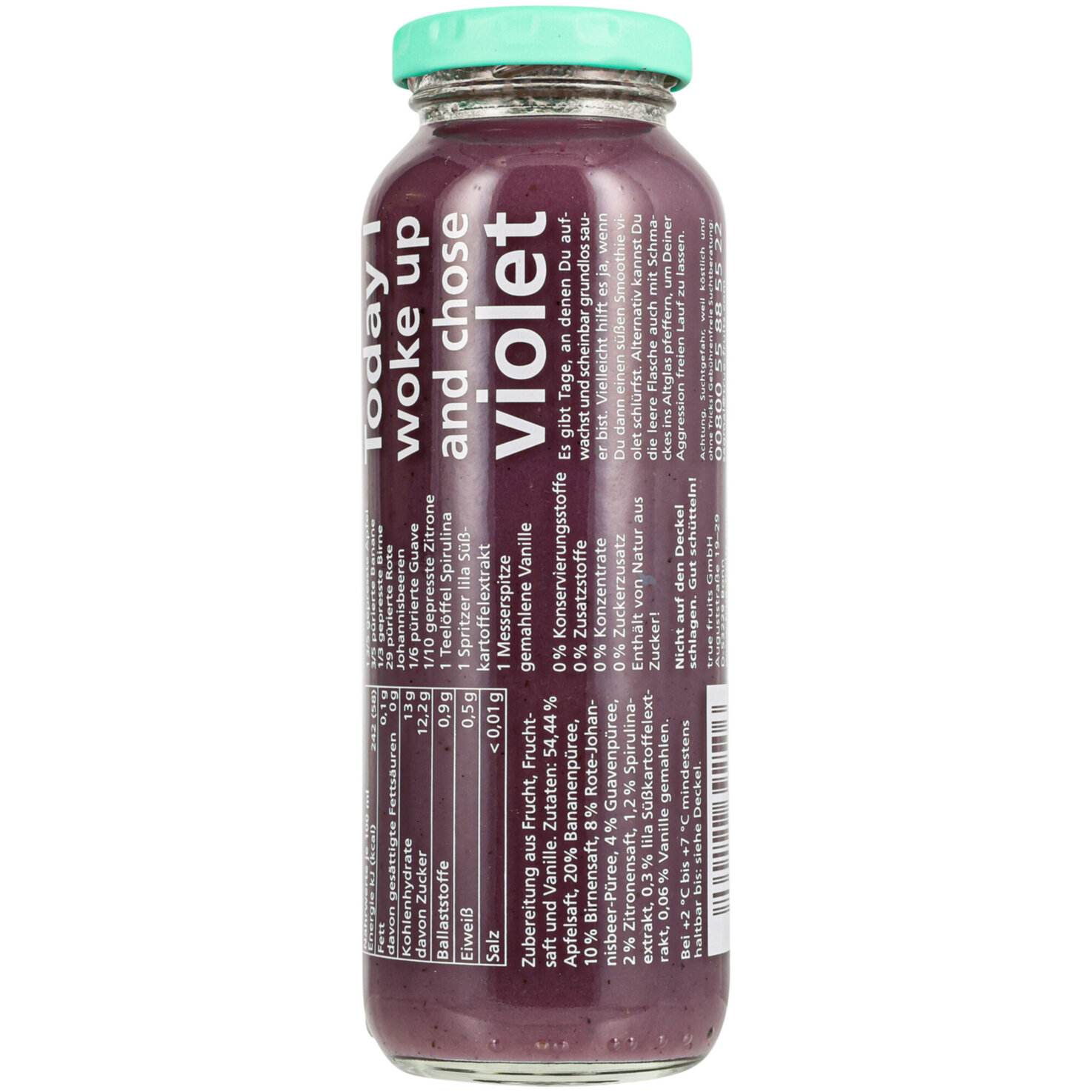 true fruits Smoothie violet