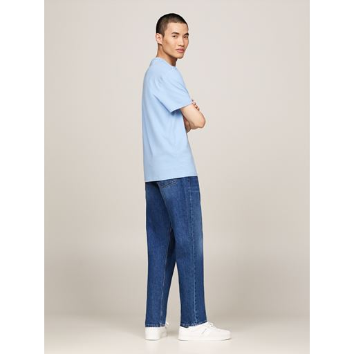 Tommy Jeans Badge Embroidery T-shirt, Westside Blue, M