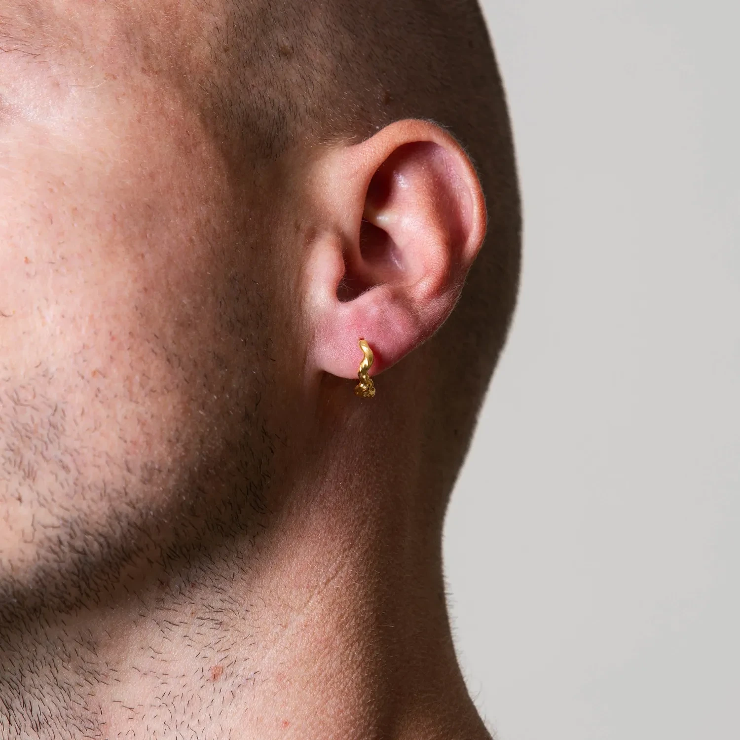 IX Studios IX Alex Earring Ørering Single 22 kt. Forgyldt Sølv DMB0371GD-ONE