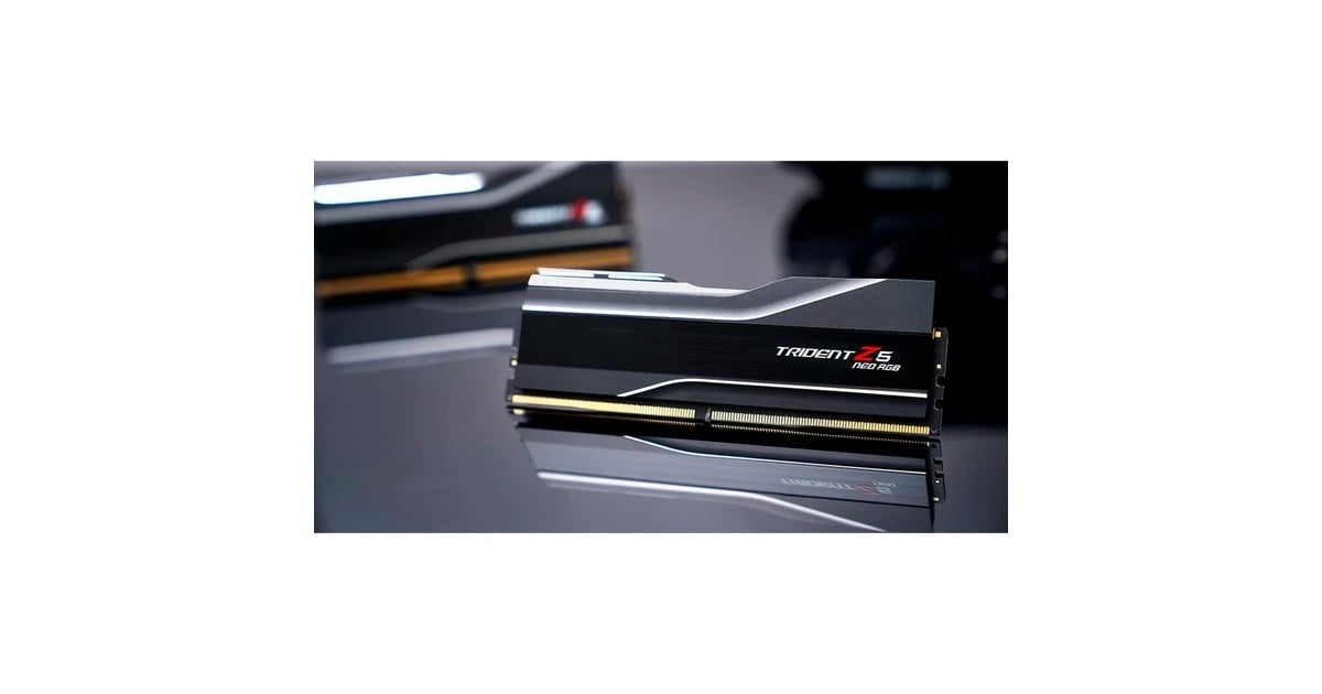 G.Skill48 GB DDR5-6000 Kit werkgeheugen  (Zwart, F5-6000J4048F24GX2-TZ5NR, Trident Z5 NEO RGB, EXPO)