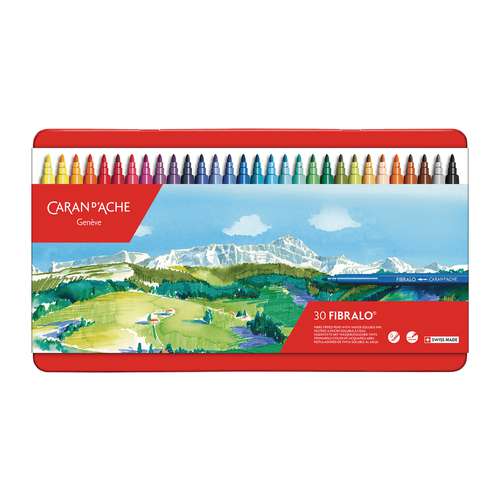 CARAN D'ACHE® FIBRALO® Faserstifte wasservermalbar, Sets