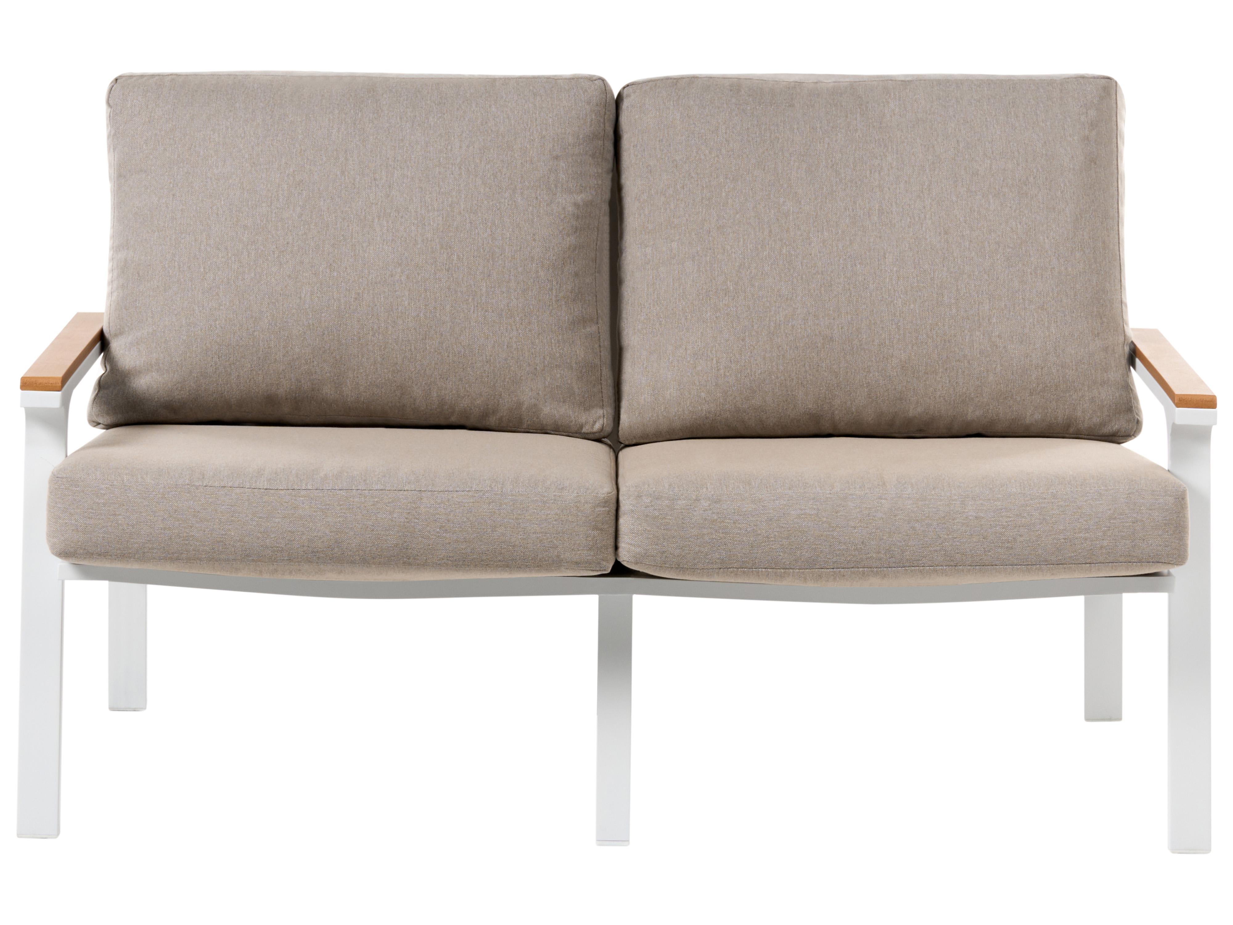 Loungeset met tafel 4-zits ORERO Taupe