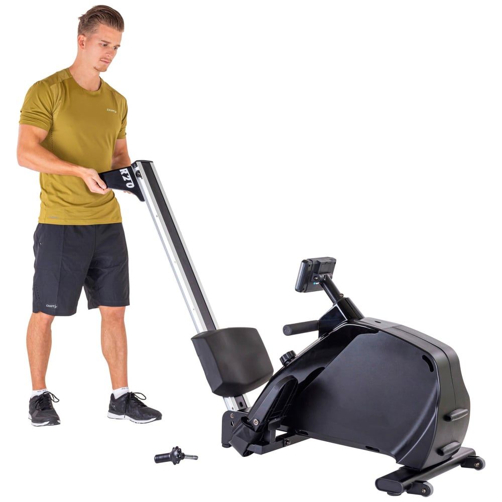 Sport-Knight® Rudergerät Plus, LCD-Anzeige - Magnetbremssystem, 8 Widerstände + 5 Programme