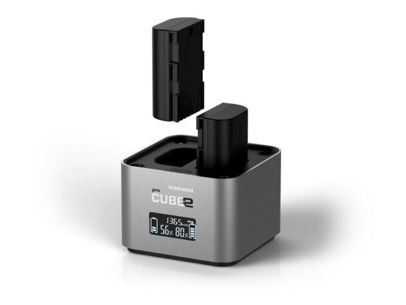 Hähnel Ladegerät proCube2 Canon Ladegerät für Canon Akkus