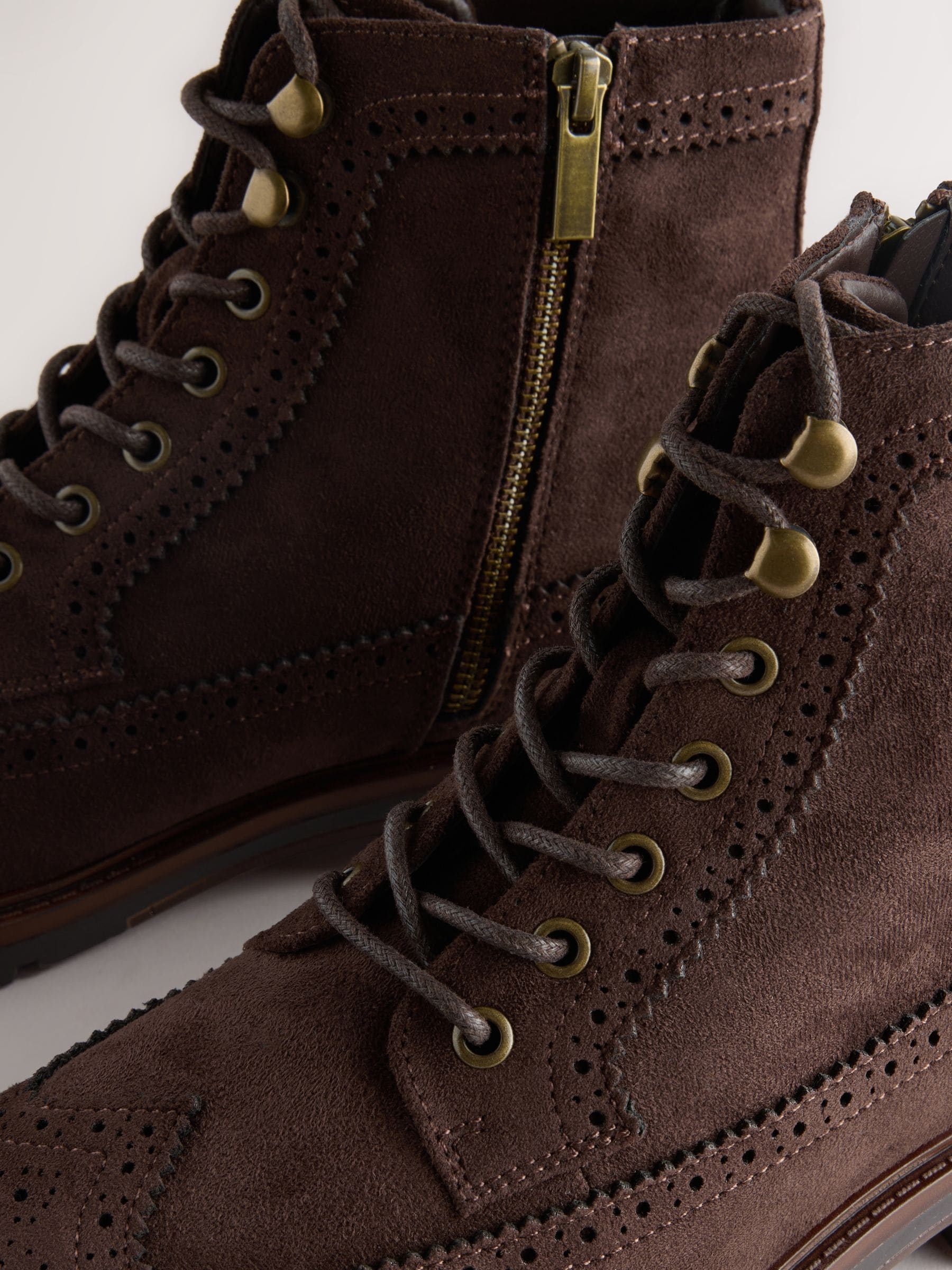 Bruin - Tall Brogue Boots