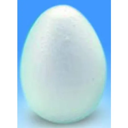 Glorex Styropor-Ei, weiß, 6 cm