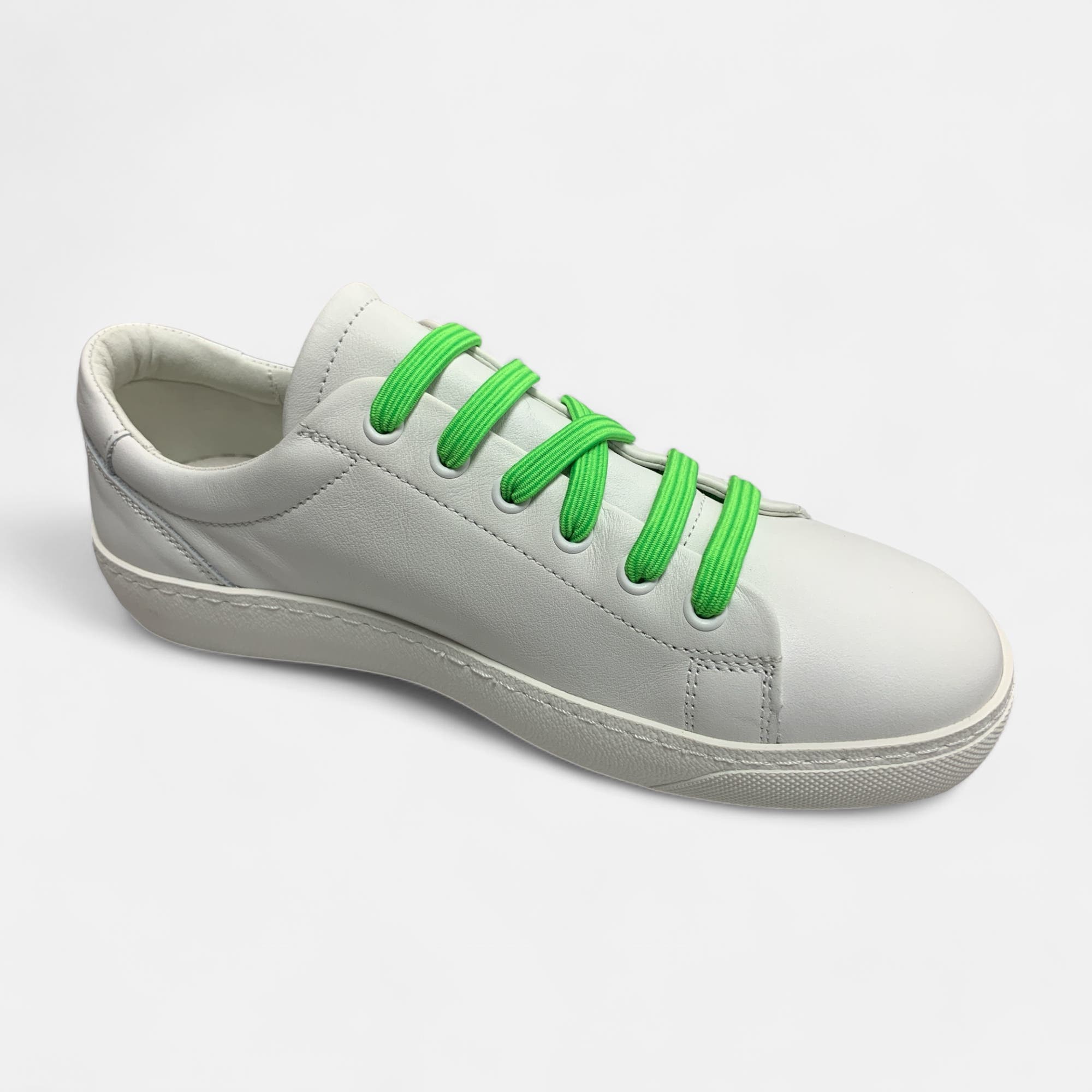 Lacets élastiques ulace vert néon sans coloris