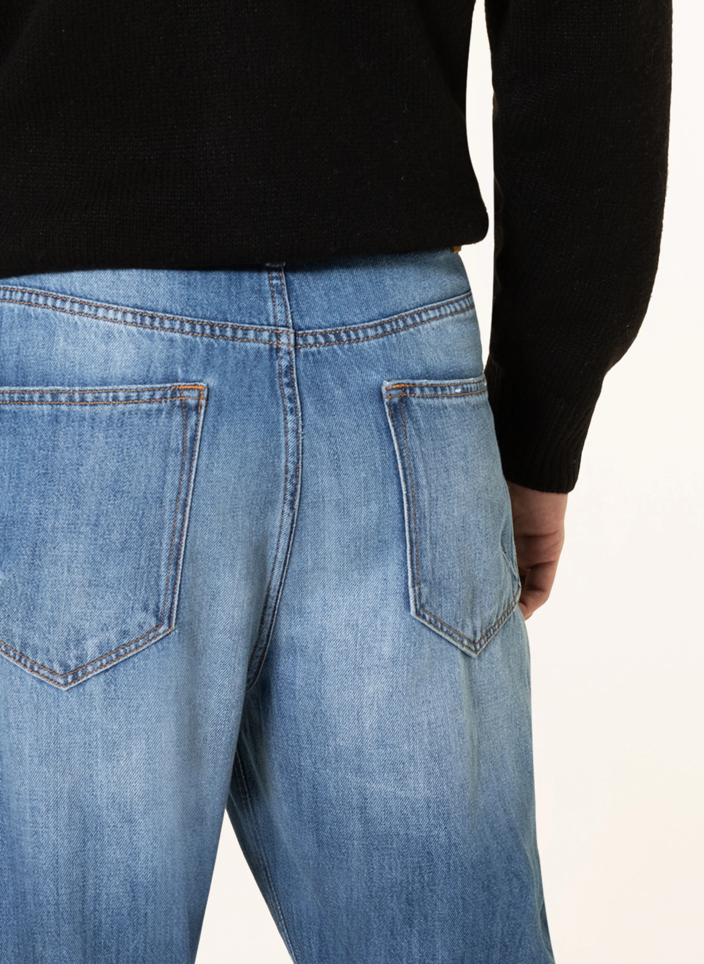 YOUNG POETS Destroyed Jeans TONI Tapered Fit