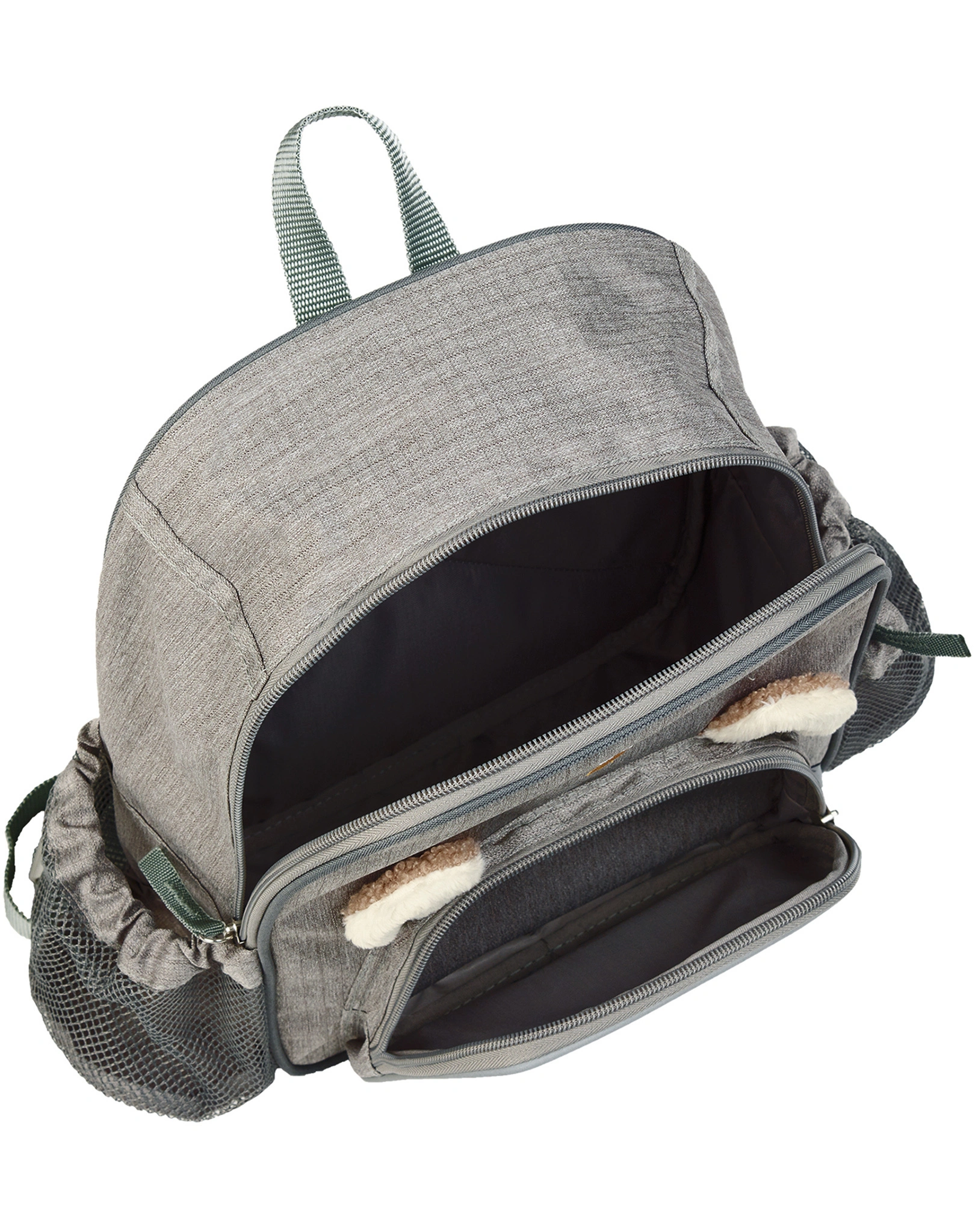 Funktions-Kinderrucksack BÄR BEN (30x24) in grau