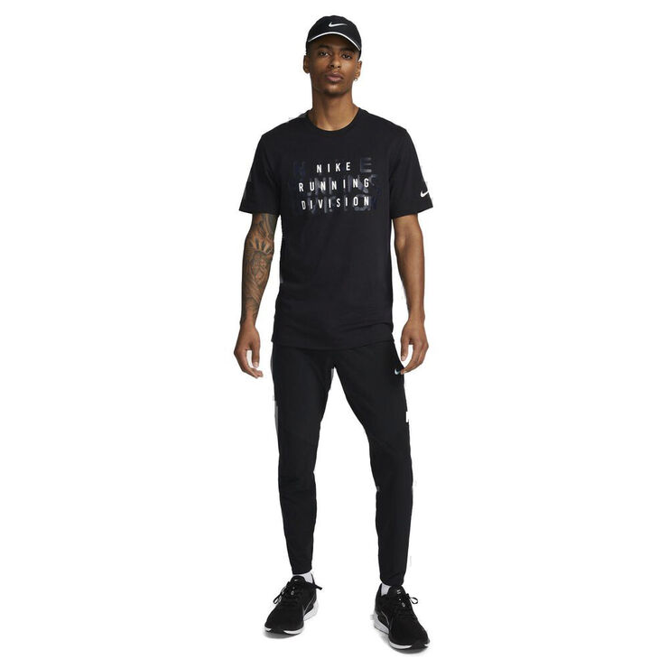 Nike Dri Fit Run Division Phenom Slim Fit Lobebukser Sort