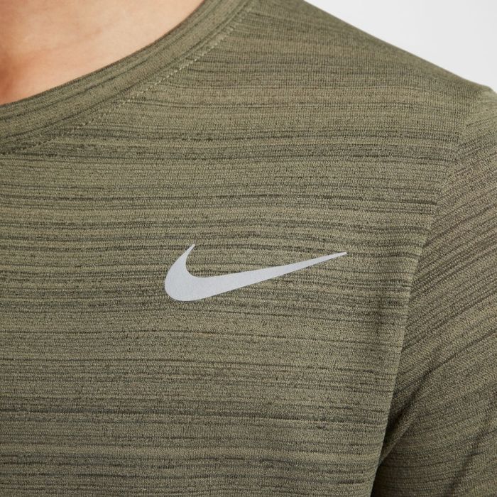 Nike Junior T-shirts Dri-Fit Miler Grøn