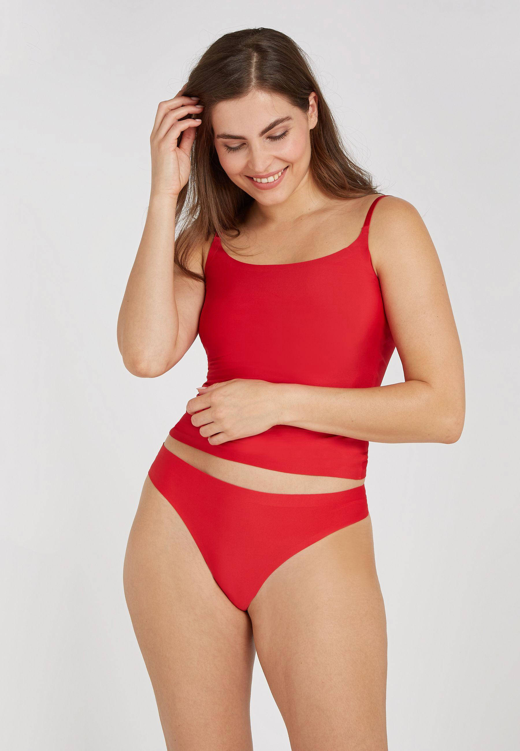 ten Cate naadloze string rood