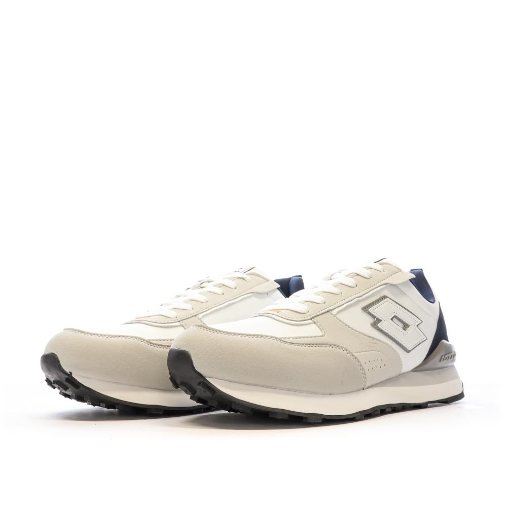 Lotto Baskets Blanc/Gris Homme Lotto Twenty 5