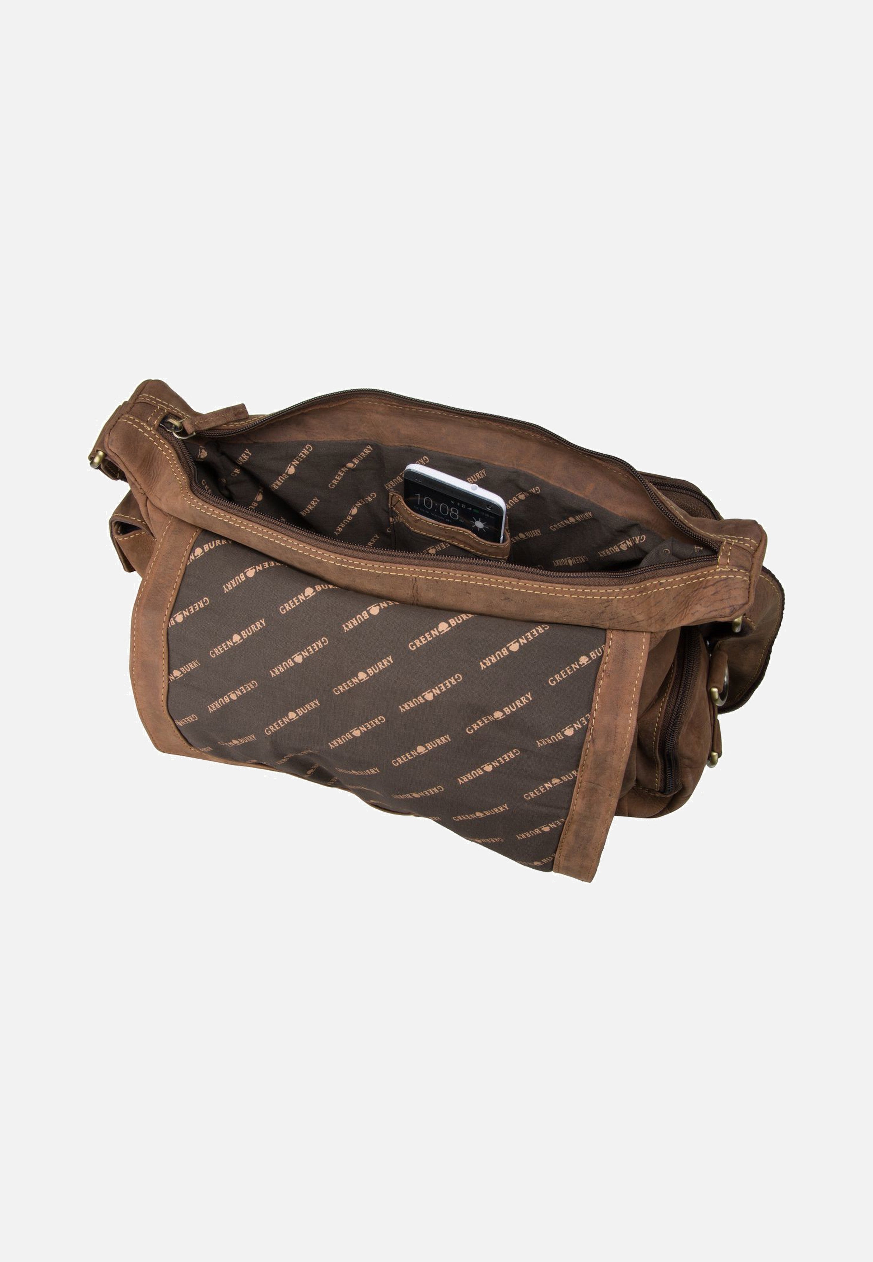 Vintage New Hunting Bag II Sattelbraun - Crossbody Bag