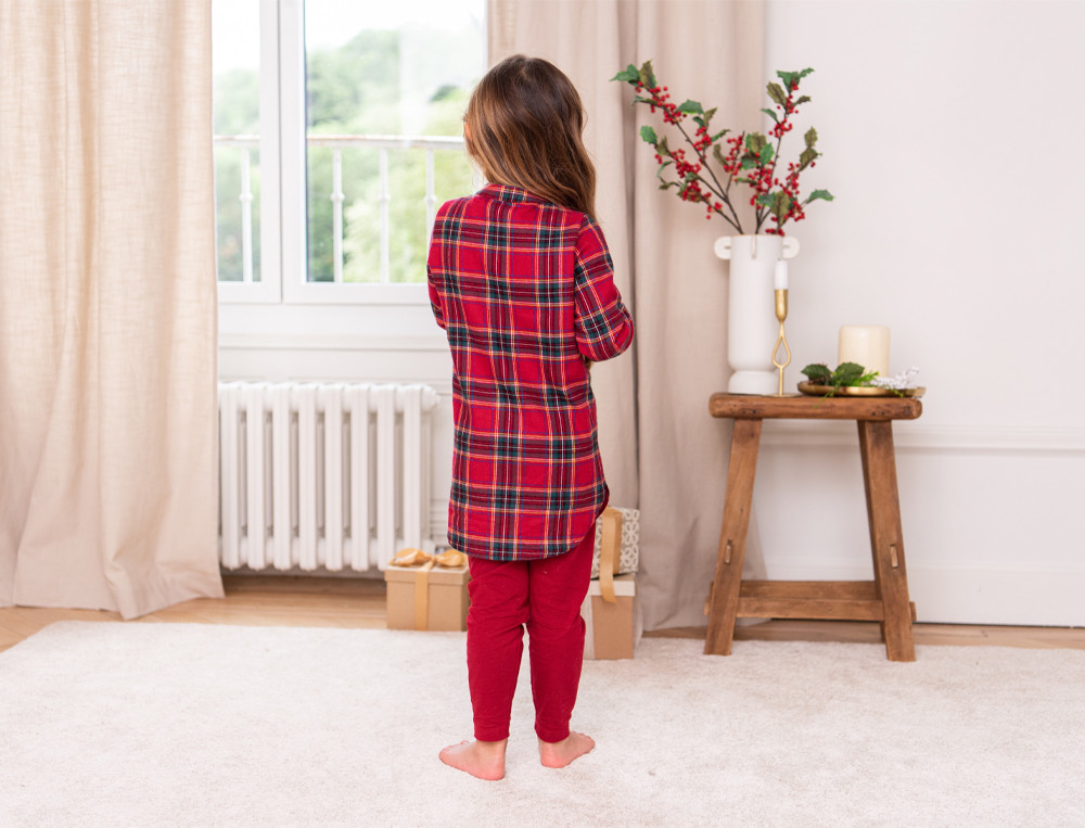 Pyjama enfant fille-Famille d'amour