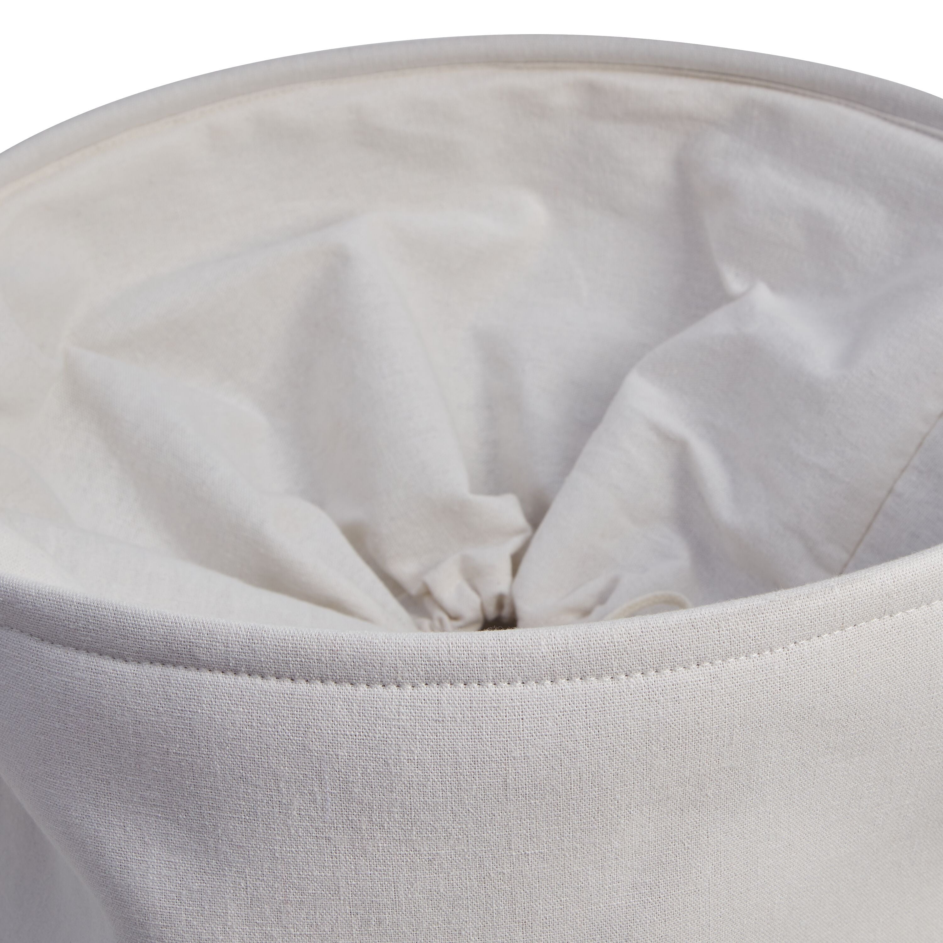 SANTOS Wäschekorb - Beige / H: 55.0 cm
