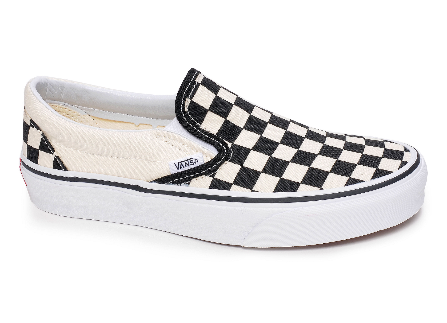 Classic slipon noir blanc