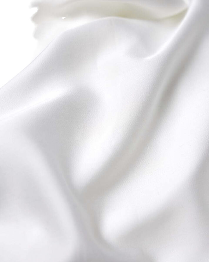 Hairlust Silky Bamboo Pillowcase, Pearl White 60x63/70cm Hvid