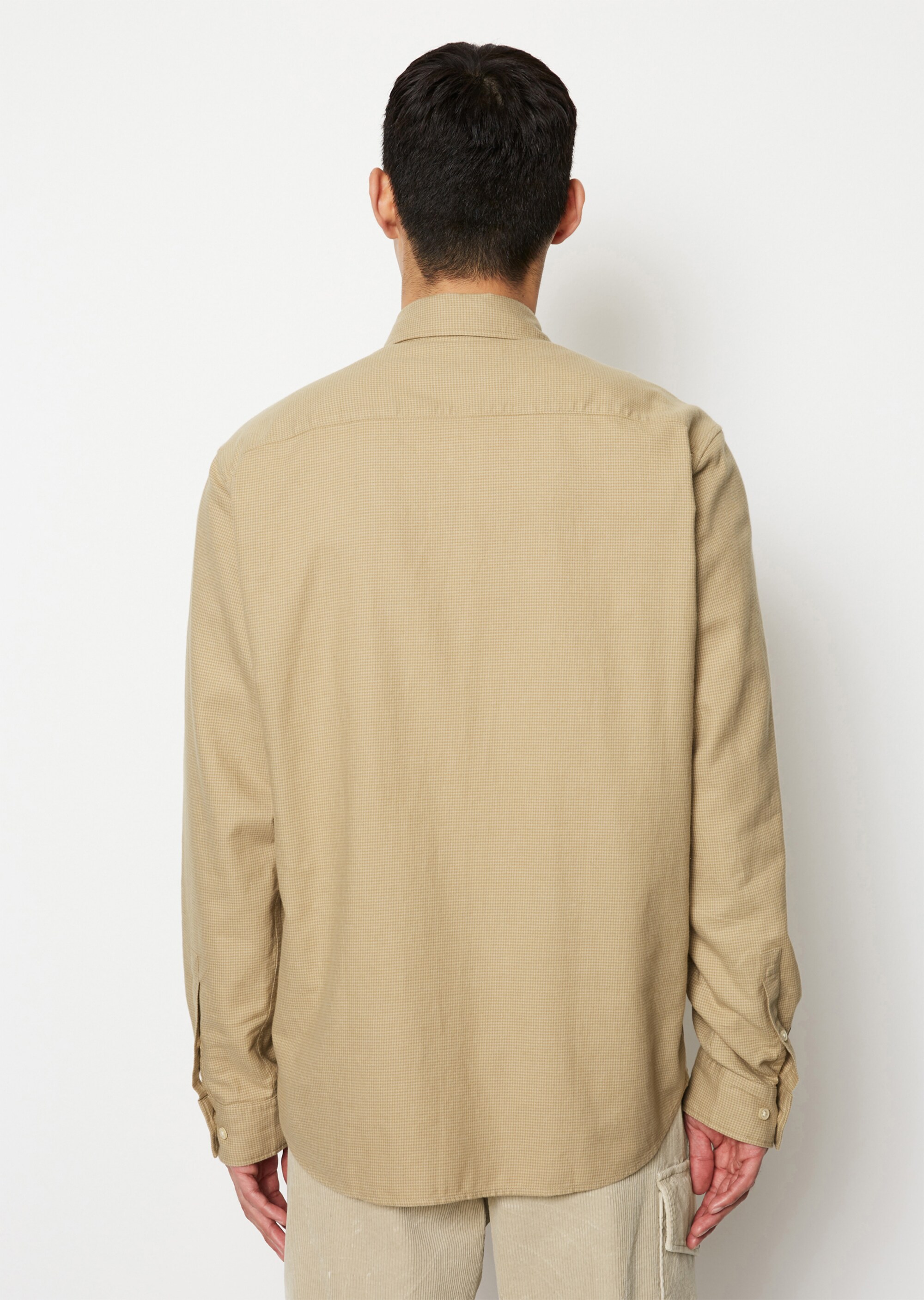 Hemd regular aus leichtem Bio-Baumwoll-Flannel