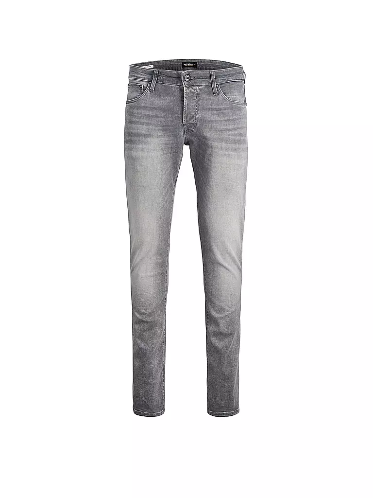 JACK & JONES Jeans Slim Fit JJIGLENN JJICON  grau