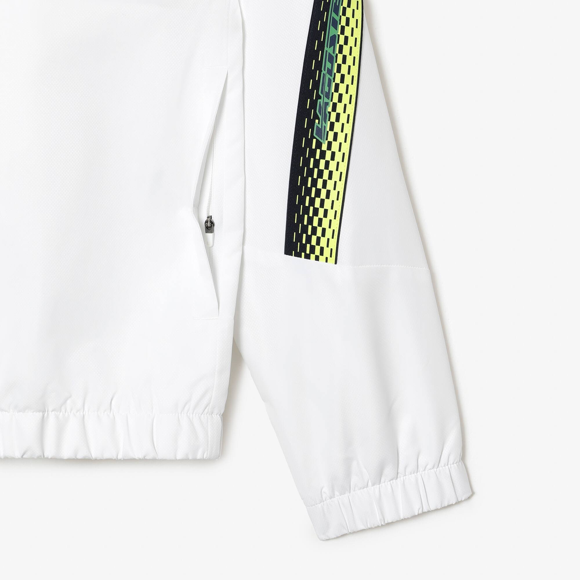Veste à capuche homme Lacoste Tennis en polyester recyclé Manteaux & Vestes - Blanc - Lacoste - Homme