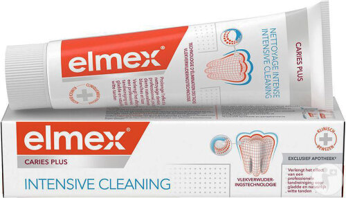 Elmex Nettoyage Intense Dentifrice Spécial Anti-Caries 50ml