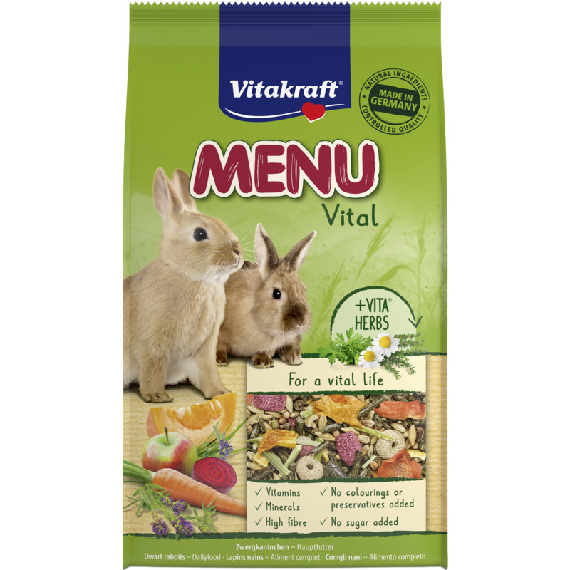 Vitakraft Menu vital dwergkonijnen