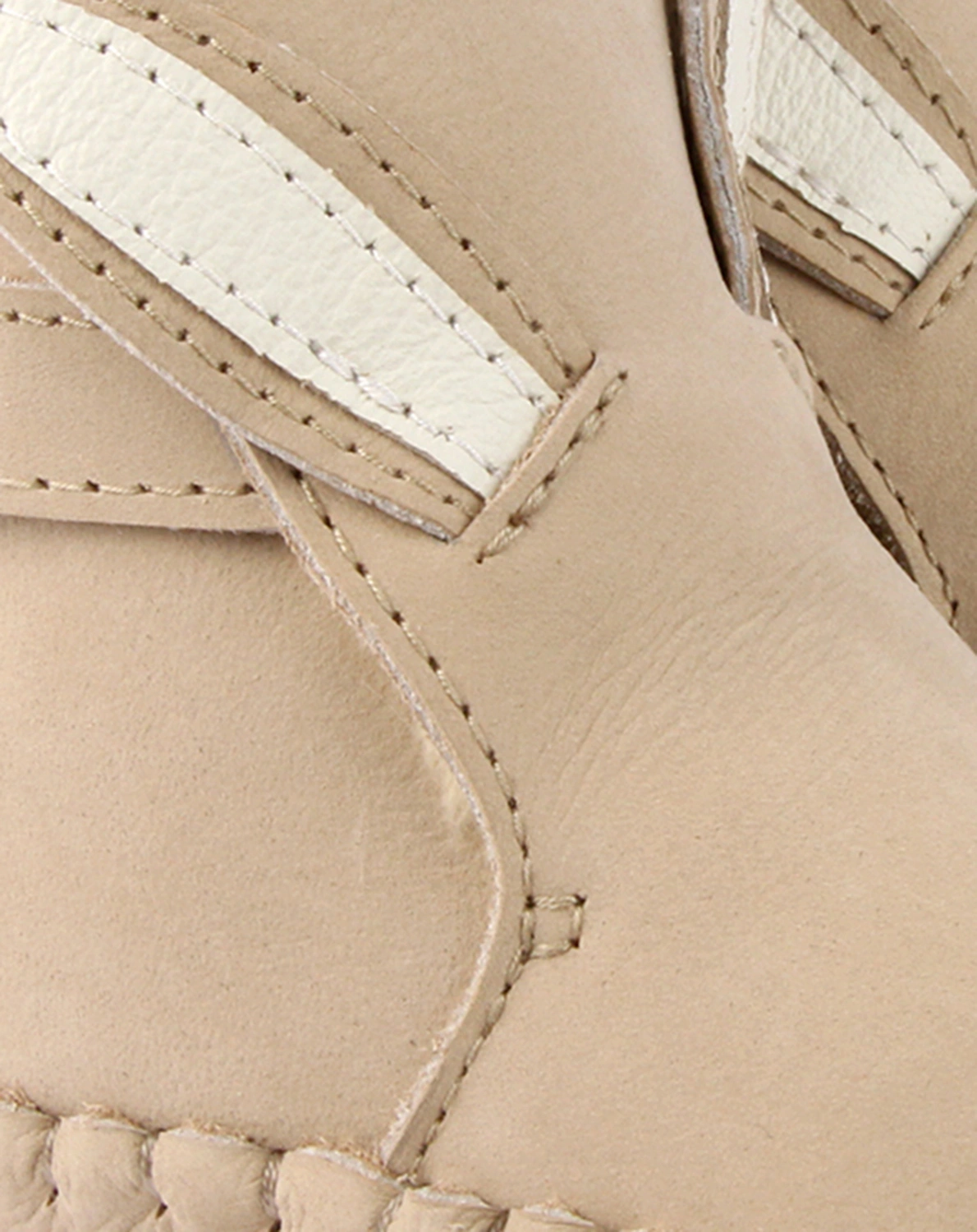Krabbelschuhe KAPI CLASSIC - BUNNY gefüttert in taupe