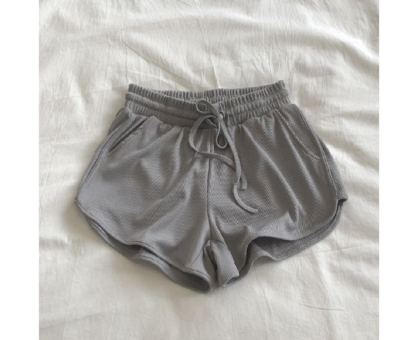 Hevnir - Effen joggingbroek met trekkoord in de taille