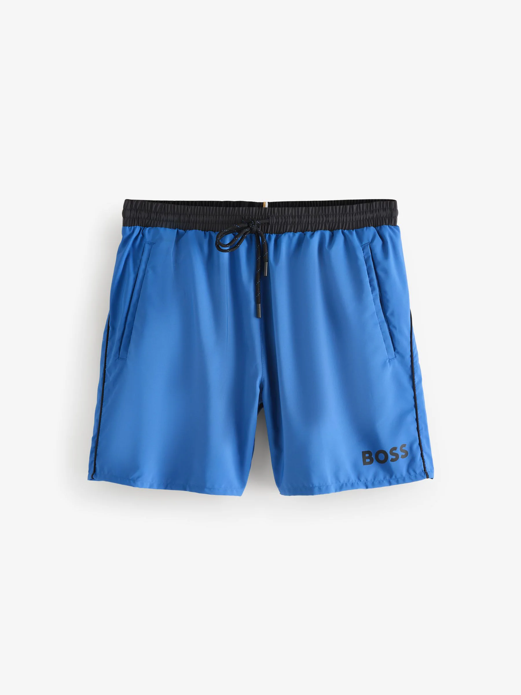 Blauw - BOSS Starfish sneldrogende zwembroek