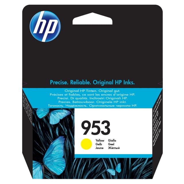HP blækpatron 953 Original Gul