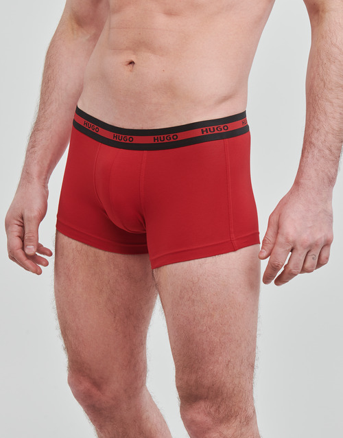 HUGO - TRUNK TWIN PACK X2 Negro / Rojo