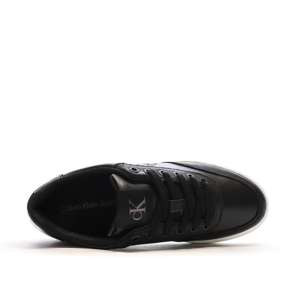 Calvin Klein Jeans Baskets Noires Femme Calvin Klein Jeans Cupsole