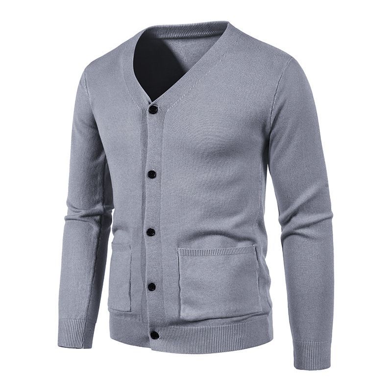 Sparrow Farm - V-hals vest met zakdetail