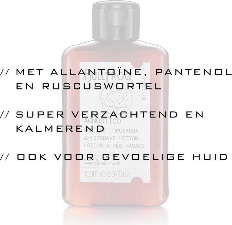Bullfrog Agnostico Aftershave Lotion 150 ml.