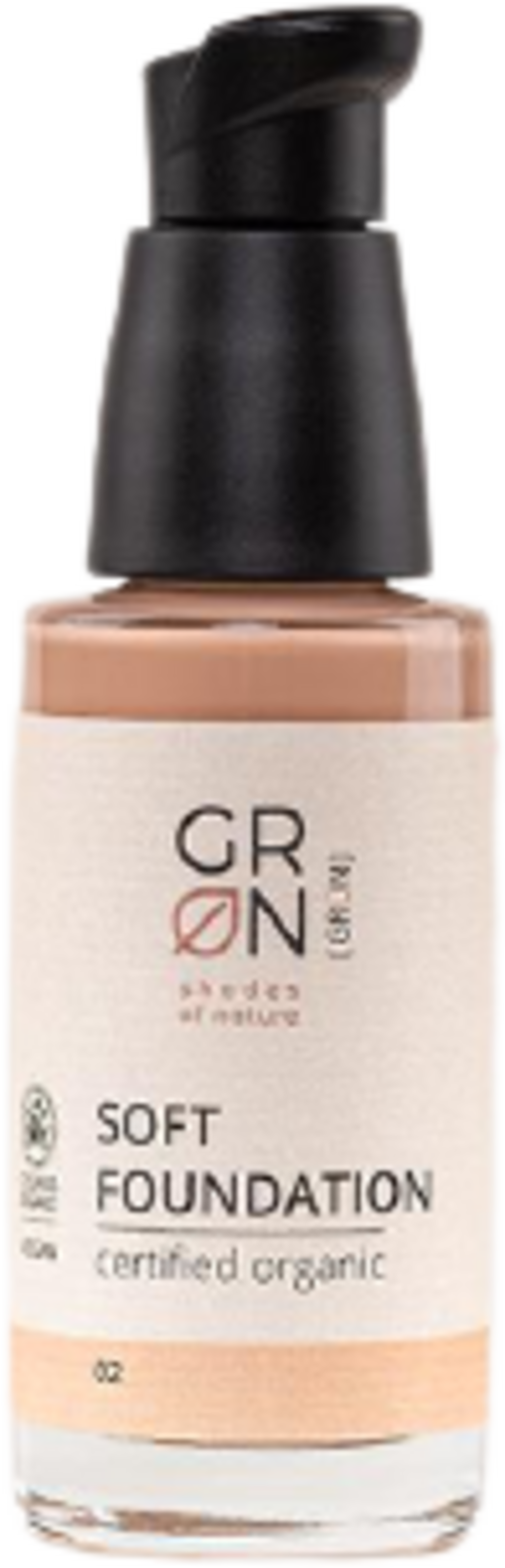 GRN [GRÜN]   Soft Foundation, 02 (30 ml)