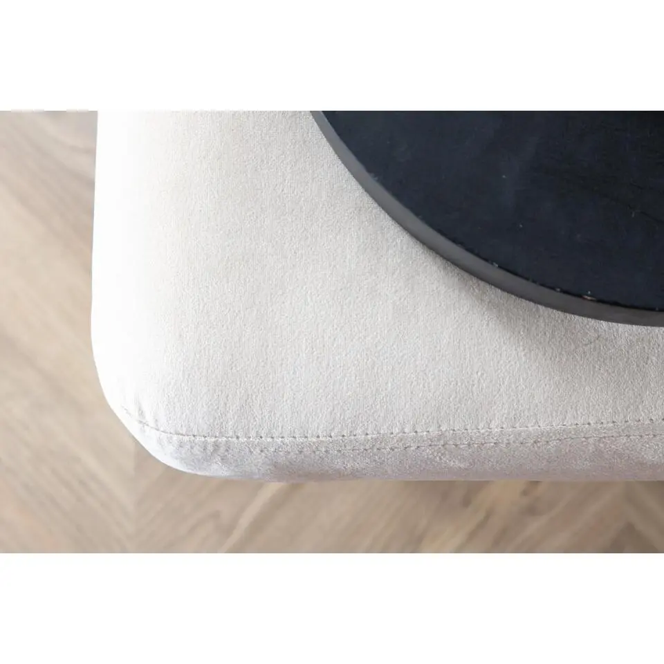 Svea - Tess hocker - velvet - beige