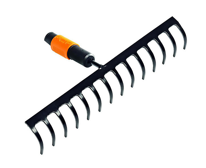 Râteau 14 dents courbes Fiskars QuikFit™