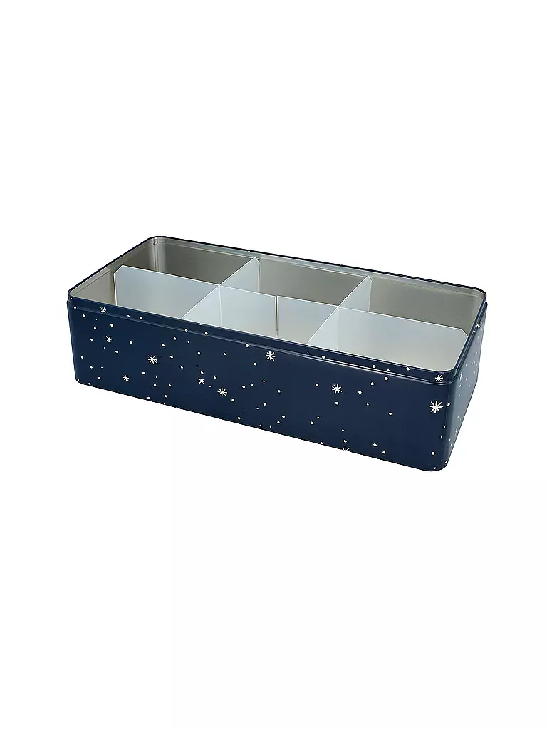 RBV BIRKMANN Gebäckdose 40x20cm MAGIC TIME XXL Dunkelblau dunkelblau
