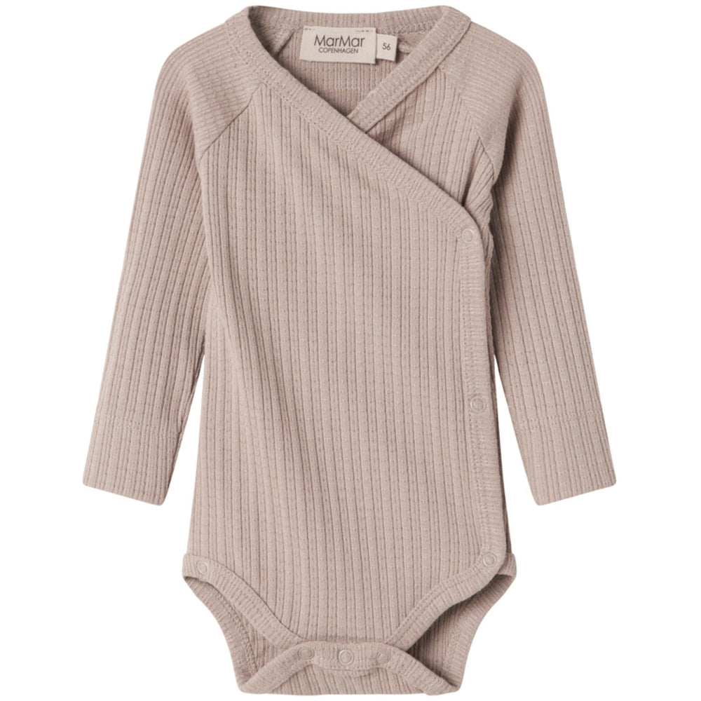 Køb MarMar New Born Modal Pointelle Rib Soft Beige Belito Body