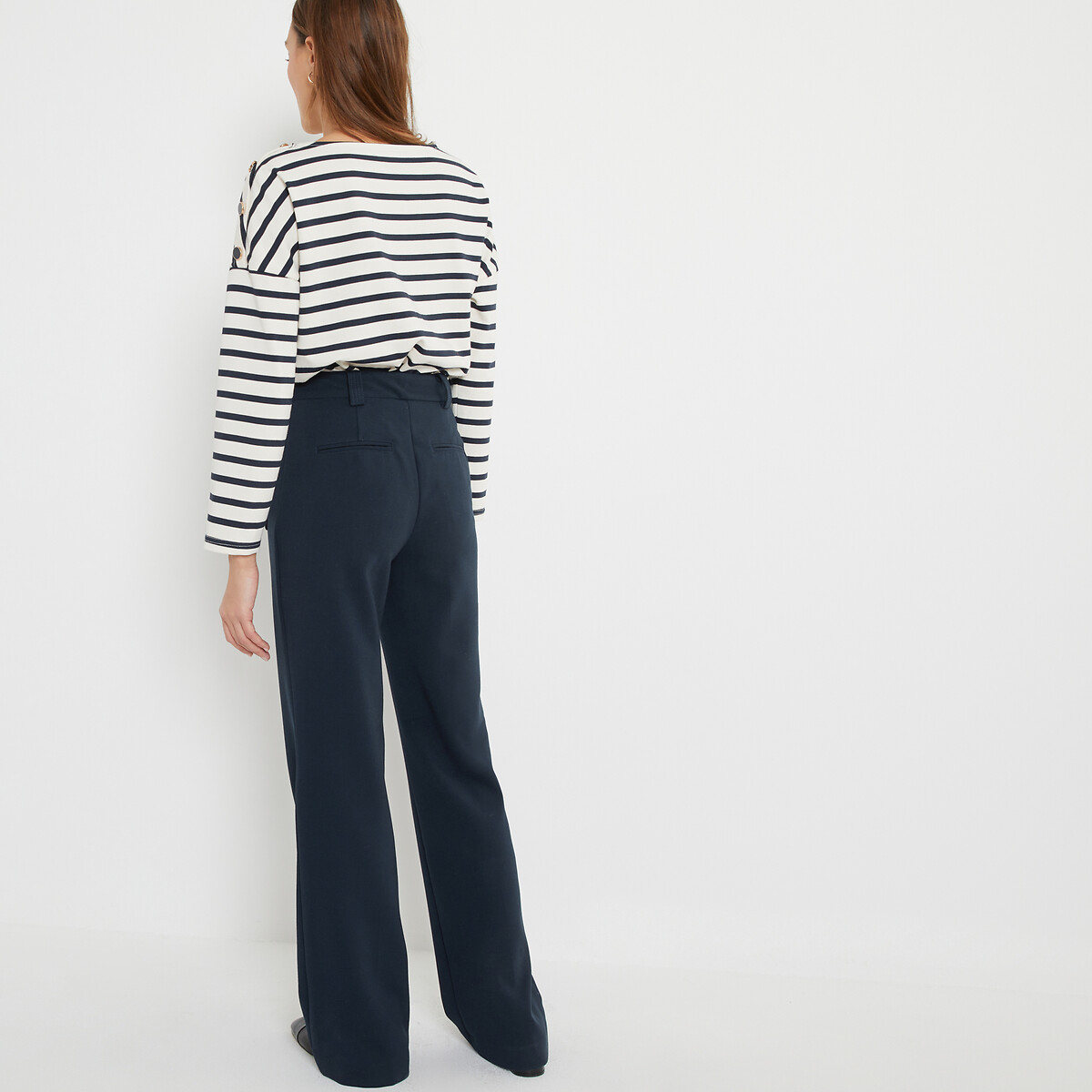 COLEÇÕES LA REDOUTE<br>Flare broek, Assinatura FELICIEN