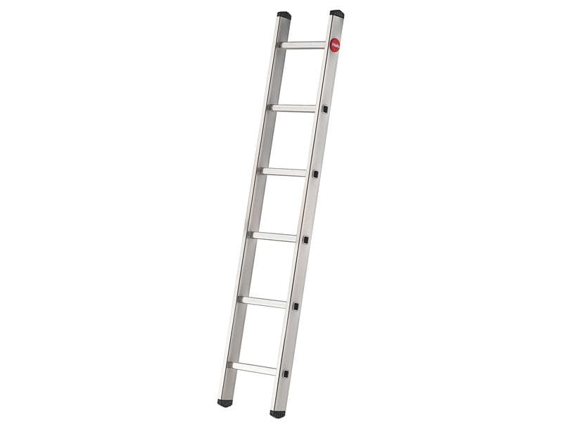 Hailo Anlegeleiter 6 Stufen Leichte und sichere Anlegeleiter für Haus und Garten
