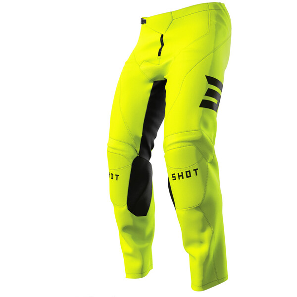 Shot - Pantalon Draw Escape Jaune fluo / Noir