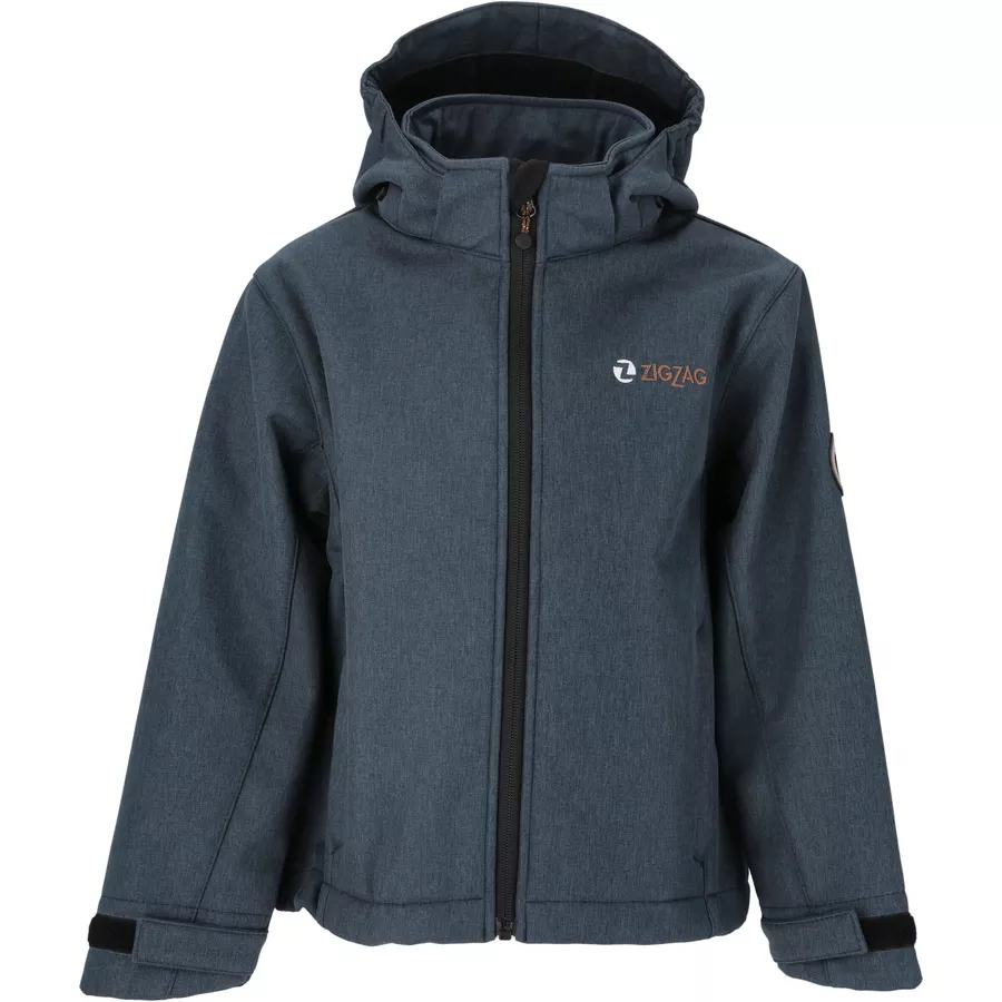 ZigZag Softshelljacke MANONE MELANGE WATERPROOF 2057  Midnight Navy