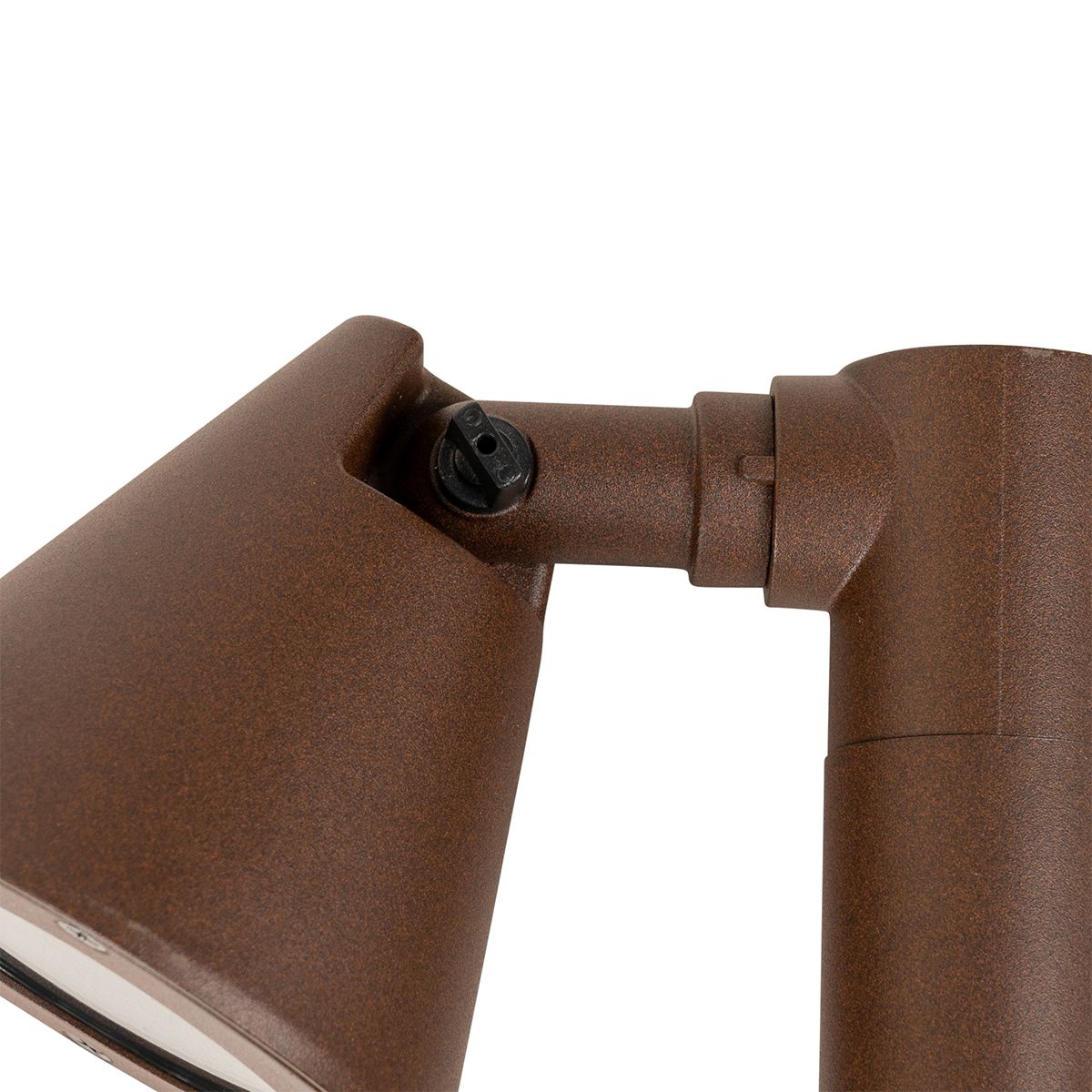 Modern buiten paaltje roestbruin 60 cm IP44 verstelbaar - Ciara