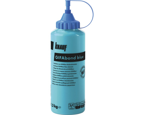 Knauf afwerkvloerlijm GIFAbond blauw 1,2 kg