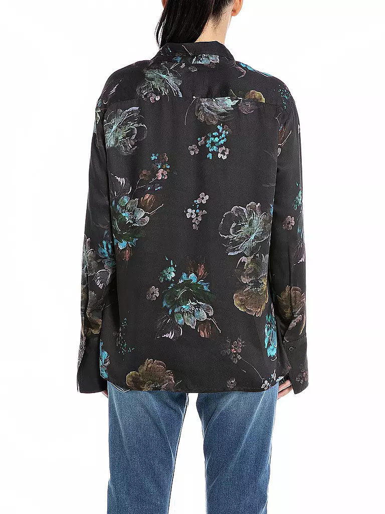 REPLAY Bluse  schwarz
