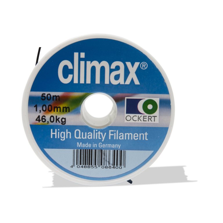 Climax Polyamid Perlonfaden, schwarz