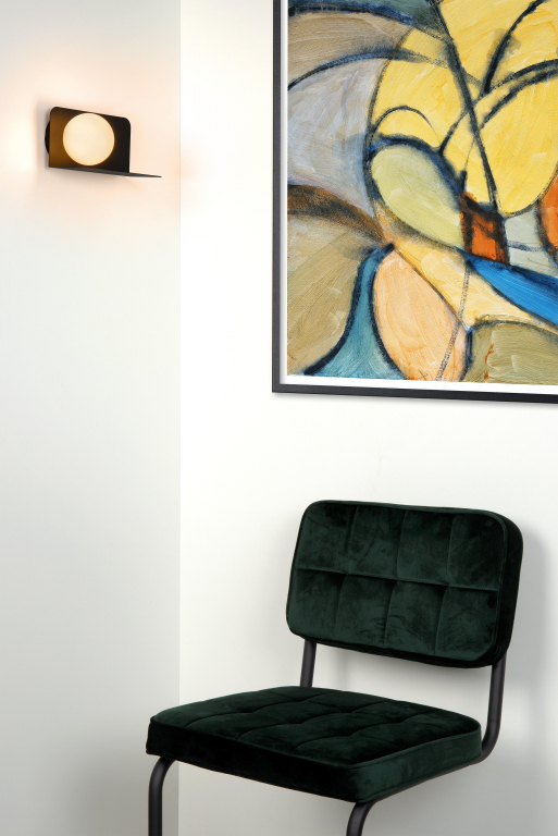 Lucide Bonni wandlamp zwart