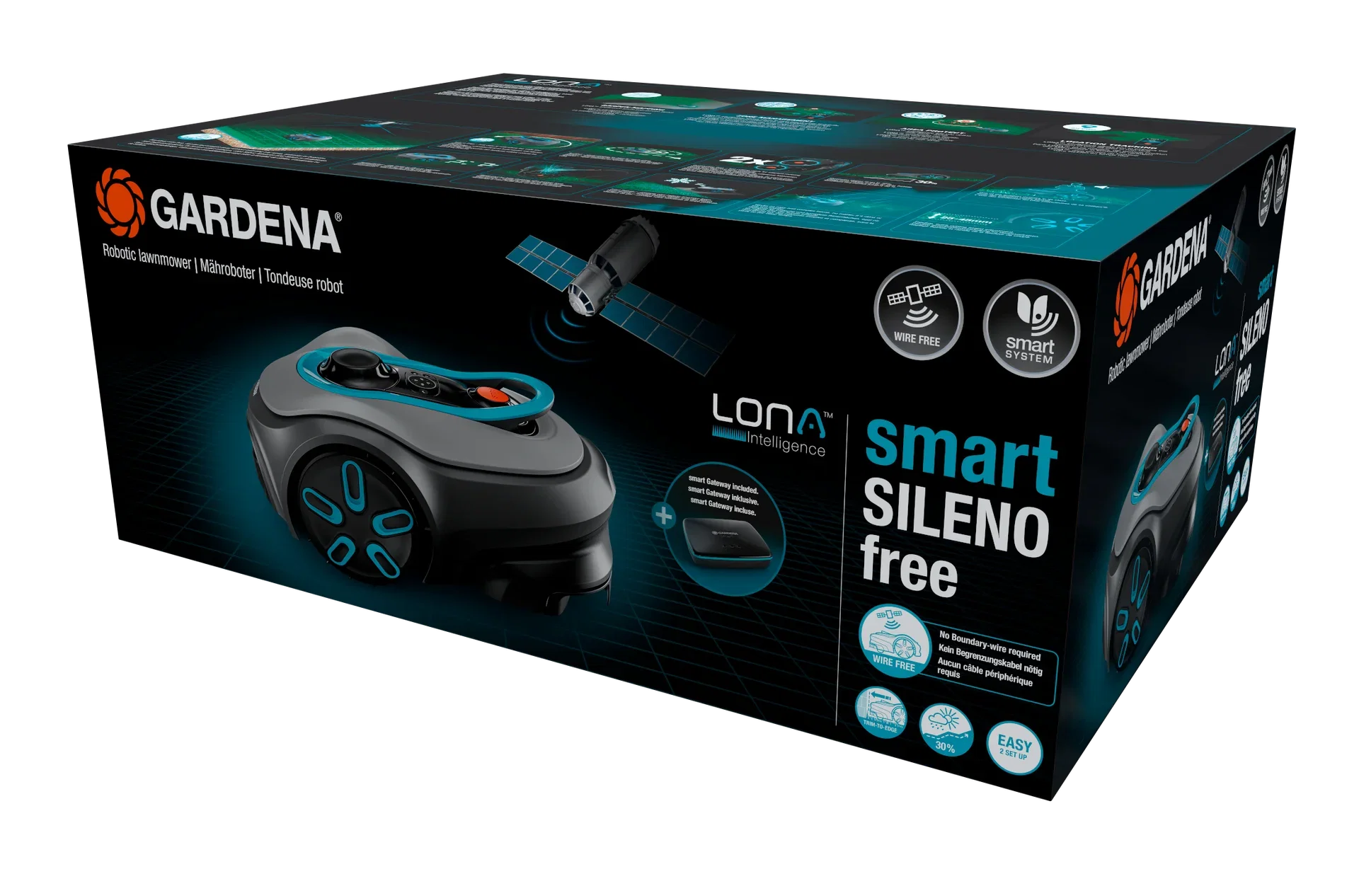 Gardena Robotklipper smart SILENO free 800m²